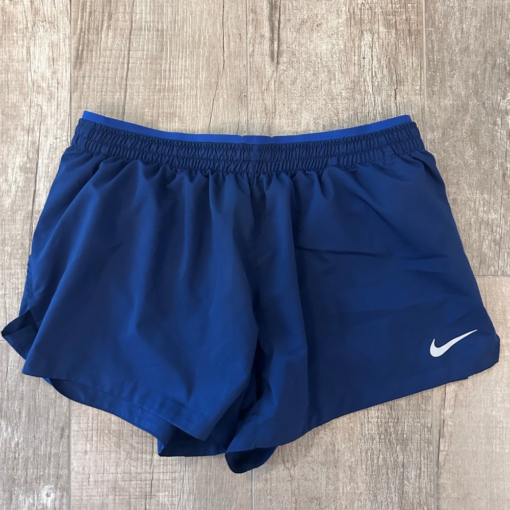 Dark blue Nike Dri-Fit shorts size M. Barely won and great condition.